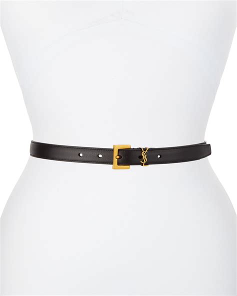 ysl monogram belt replica|Saint Laurent Monogram Leather Belt .